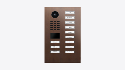 D2112V IP Video Intercom Surface and Flush Mount