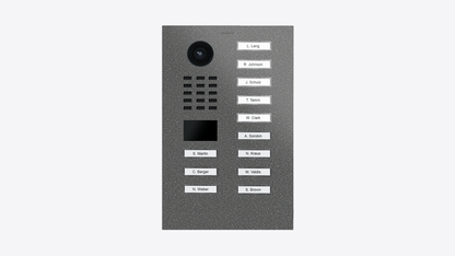 D2112V IP Video Intercom Surface and Flush Mount