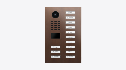 D2113V IP Video Intercom Surface and Flush Mount
