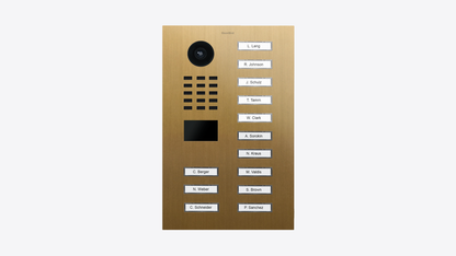 D2113V IP Video Intercom Surface and Flush Mount