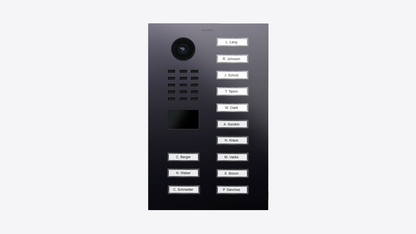 D2113V IP Video Intercom Surface and Flush Mount