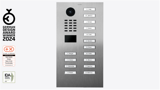 D2115V IP Video Intercom Surface or Flush Mount