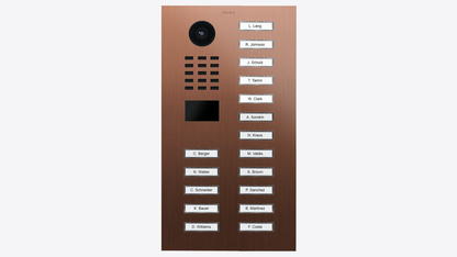 D2117V IP Video Intercom Surface or Flush Mount