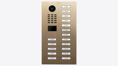 D2117V IP Video Intercom Surface or Flush Mount