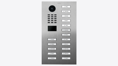 D2117V IP Video Intercom Surface or Flush Mount