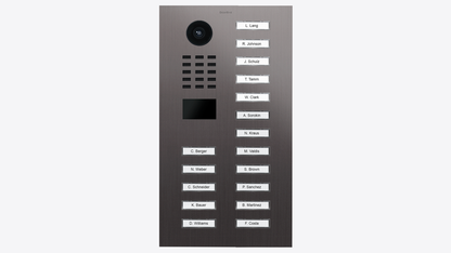 D2117V IP Video Intercom Surface or Flush Mount