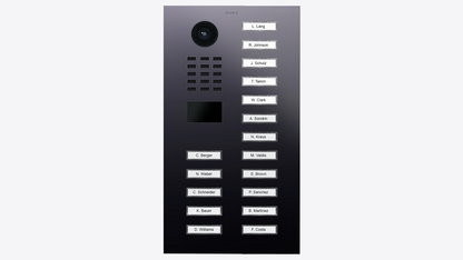 D2117V IP Video Intercom Surface or Flush Mount