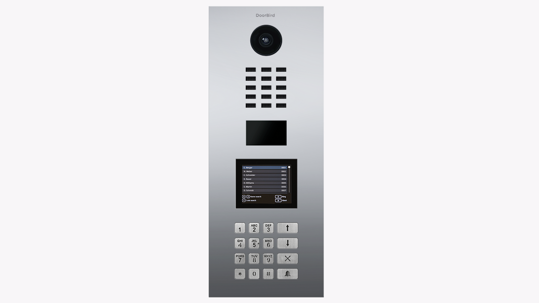 D21DKV IP Video Intercom Flush or Surface Mount