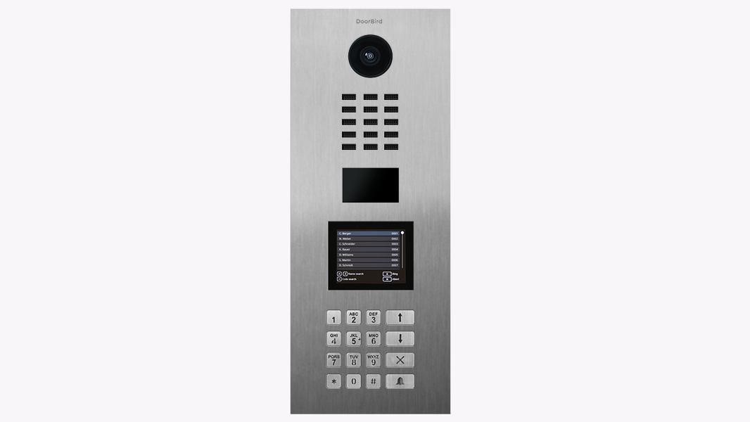 D21DKV IP Video Intercom Flush or Surface Mount