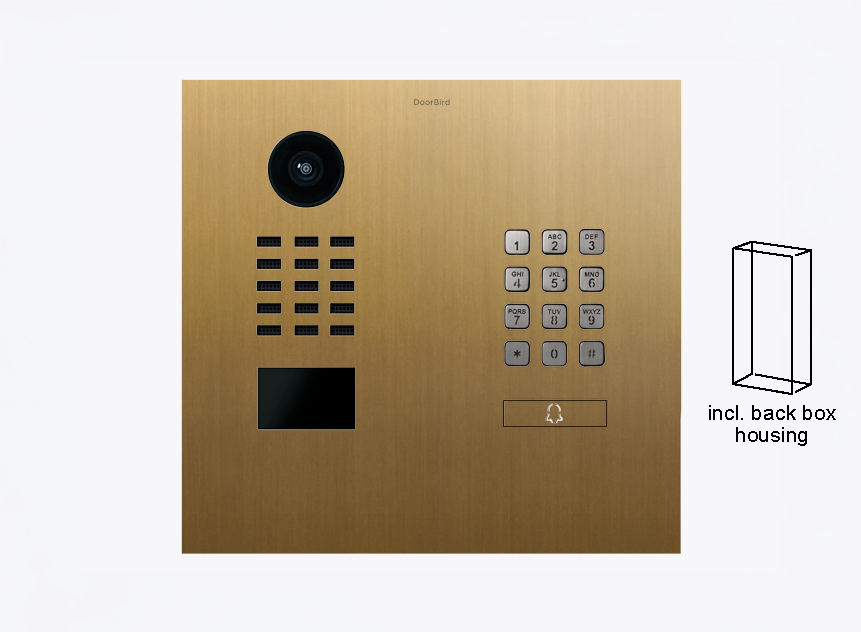 D2201KH Flush-mount IP Video Intercom