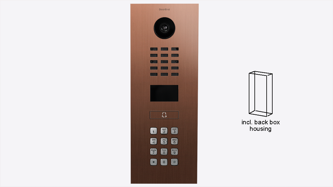 D2201KV Flush-Mount IP Video Intercom