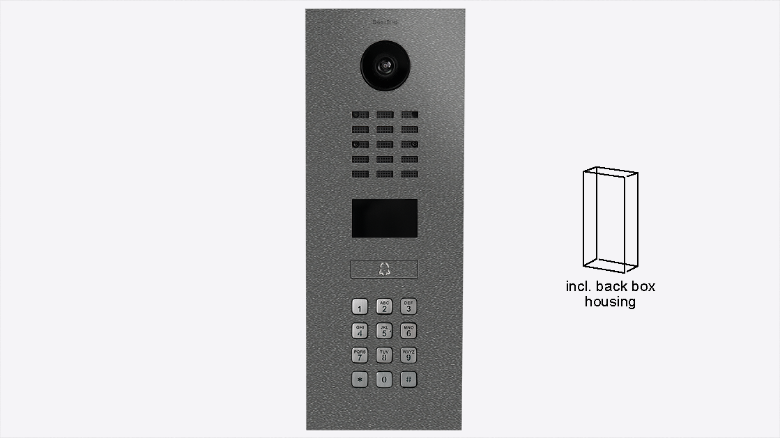 D2201KV Flush-Mount IP Video Intercom