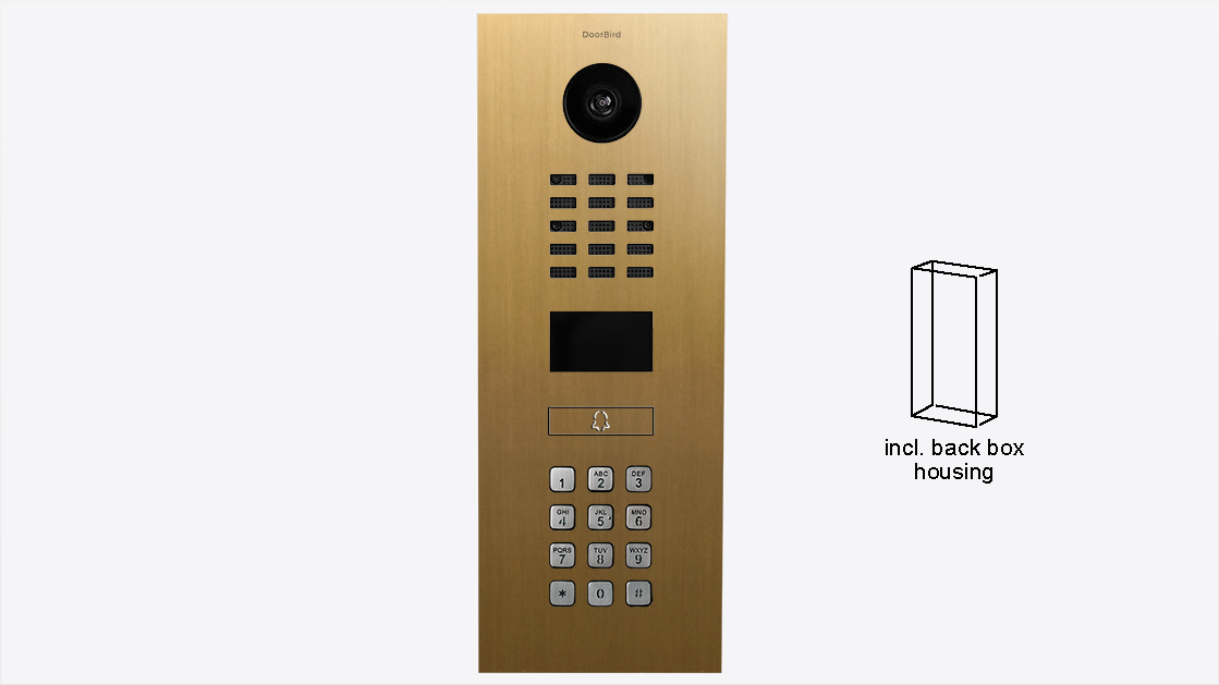 D2201KV Flush-Mount IP Video Intercom