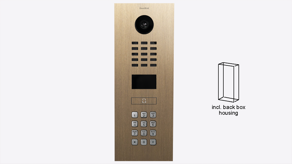 D2201KV Flush-Mount IP Video Intercom