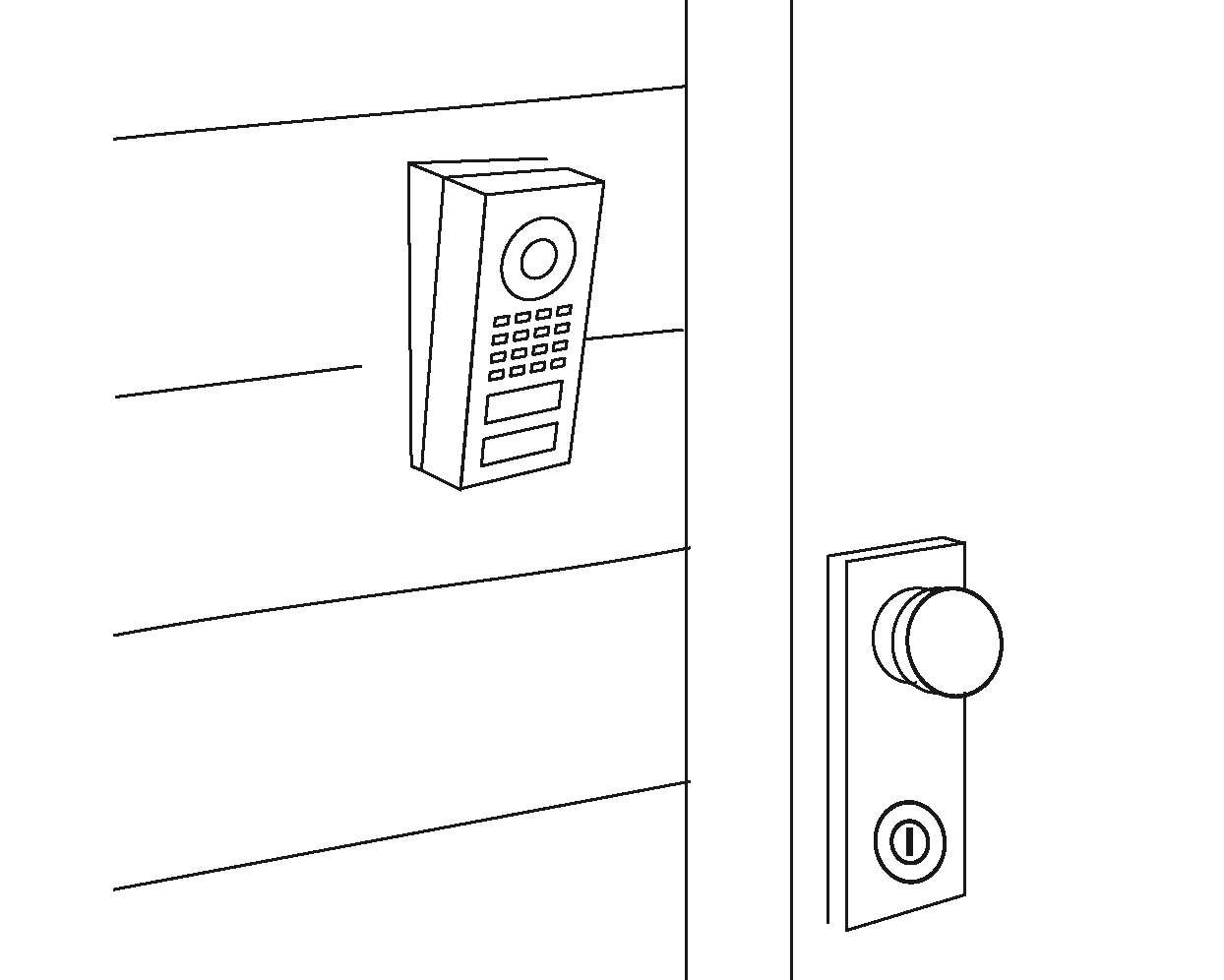 Wedge corner wall-mount adapter A8001