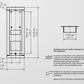D1101FV Fingerprint 50 Flush-mounting housing (Backbox)