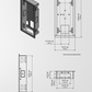 D2101V Flush-mounting housing (Backbox)